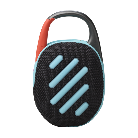 JBL Clip 5 - Black and Orange - Ultra-portable waterproof speaker - Back